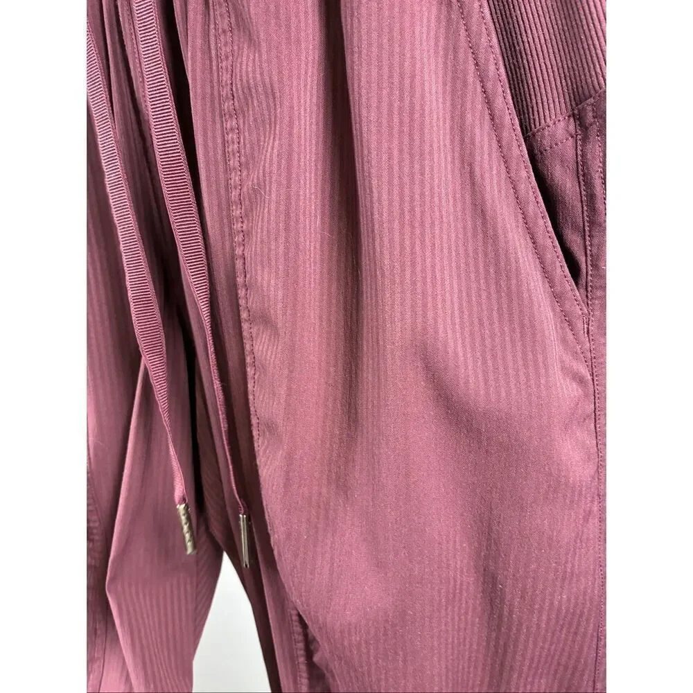 Lululemon Dance Studio Joggers Full Length in Garnet Size 2